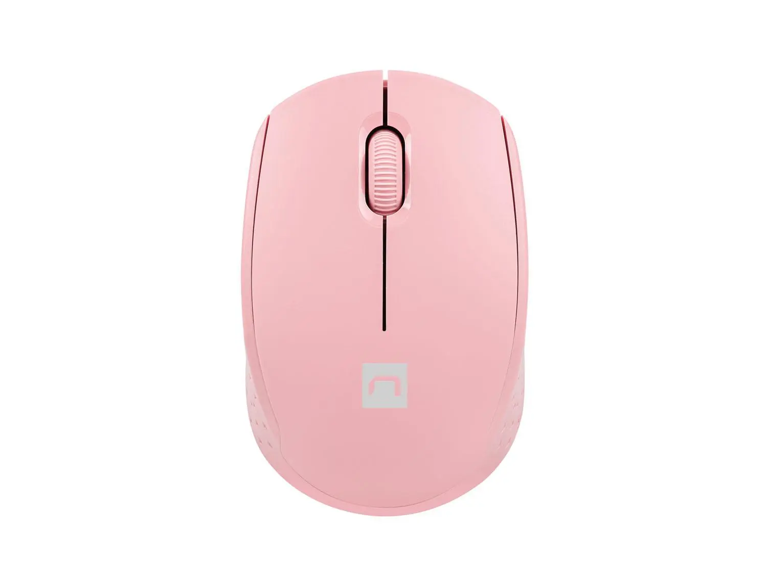 Myš Natec STORK/Kancelářská/Optická/1 600 DPI/Bezdrátová USB/Růžová NMY-2002