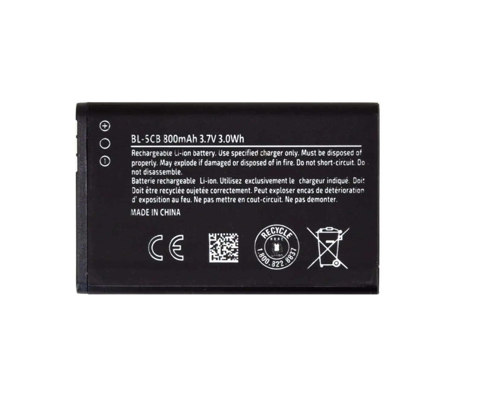 BL-5CB Baterie pro Nokia 800mAh Li-Ion (OEM)