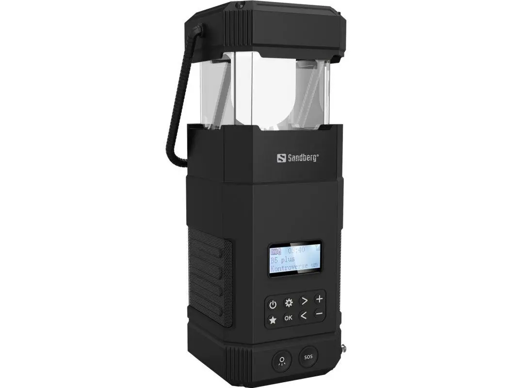 Sandberg Survivor Lantern All-in1 - multifunkční svítilna s powerbankou - 10000 mAh