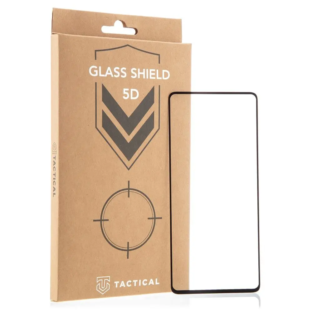Tvrzené sklo Tactical 5D pro Xiaomi Redmi Note 13 4G - Note 13 5G - Note 14S černé