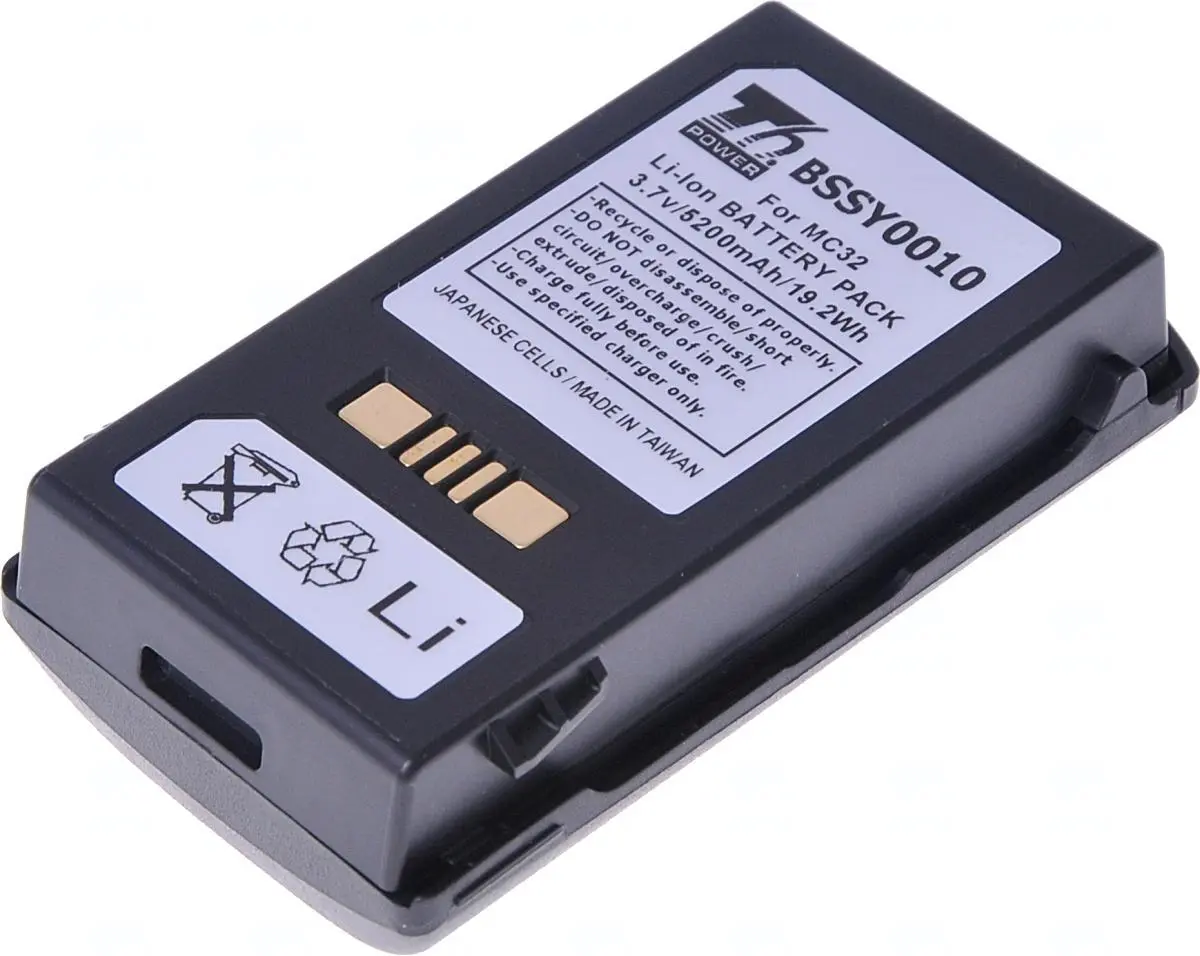 Baterie T6 Power pro Motorola Zebra MC3200, MC32N0-G, MC32N0-R, MC32N0-S, 5200mAh, 19,2Wh, Li-ion