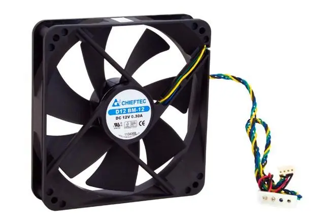 CHIEFTEC větrák AF-1225PWM, 120x120x25 mm, 2-ball, PWM