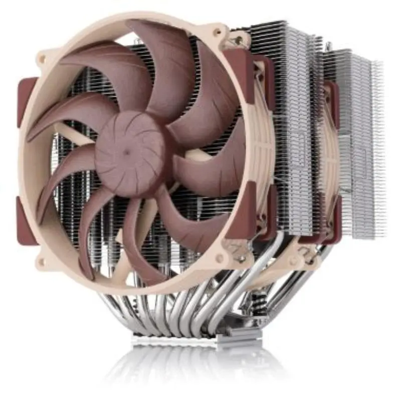 NOCTUA Chladič CPU NH-D15 G2 LBC, 2x 140mm, LGA1851, AM5, hnědá/stříbrná
