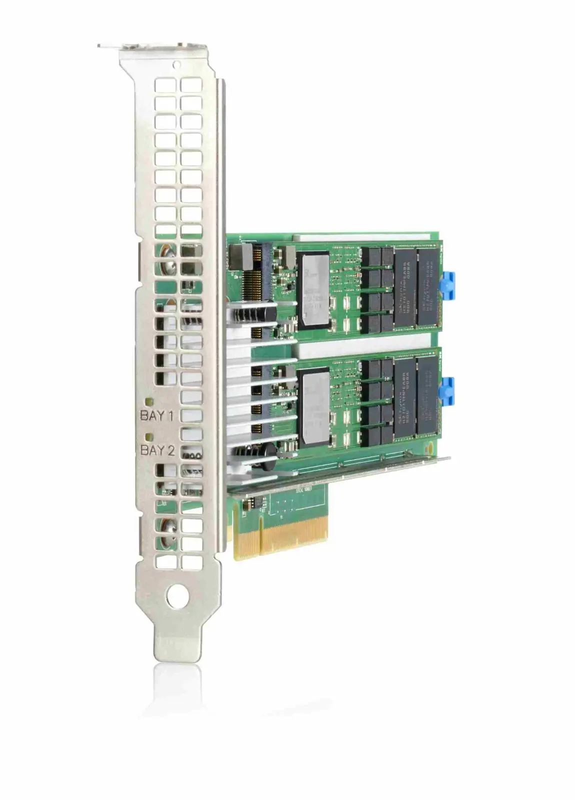 HPE NS204i-p x2 Lanes NVMe PCIe3 x8 OS Boot Device (2x480 GB NVMe M.2 SSD inside)