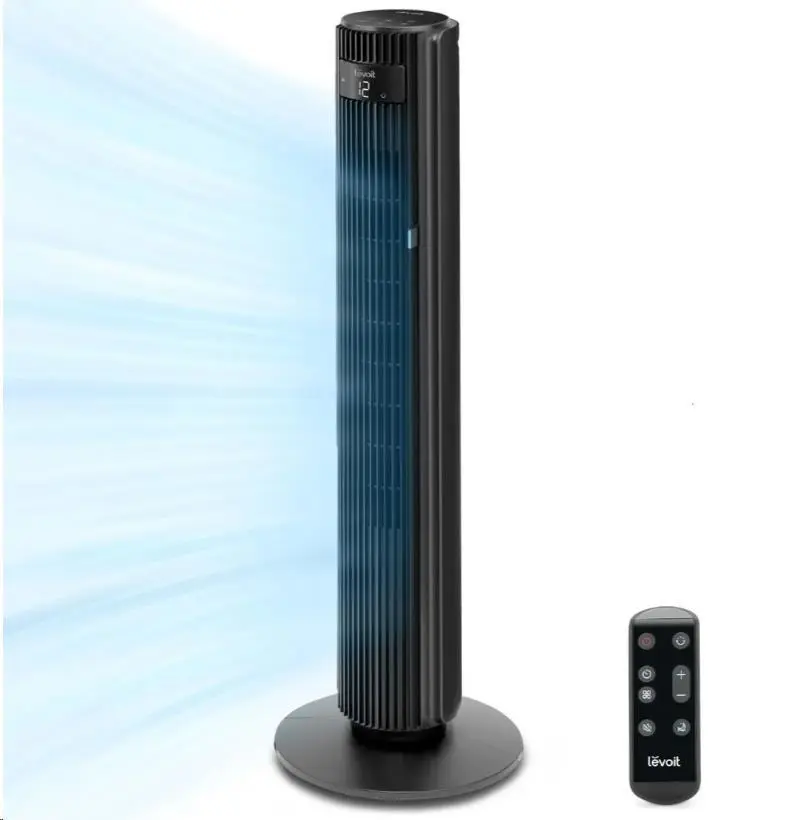 Levoit Classic Pro 42-Inch Tower Fan - černý