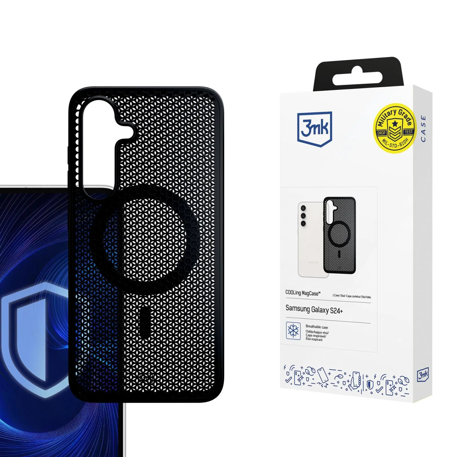 3mk ochranný kryt Cooling Magcase pro Samsung Galaxy S24+