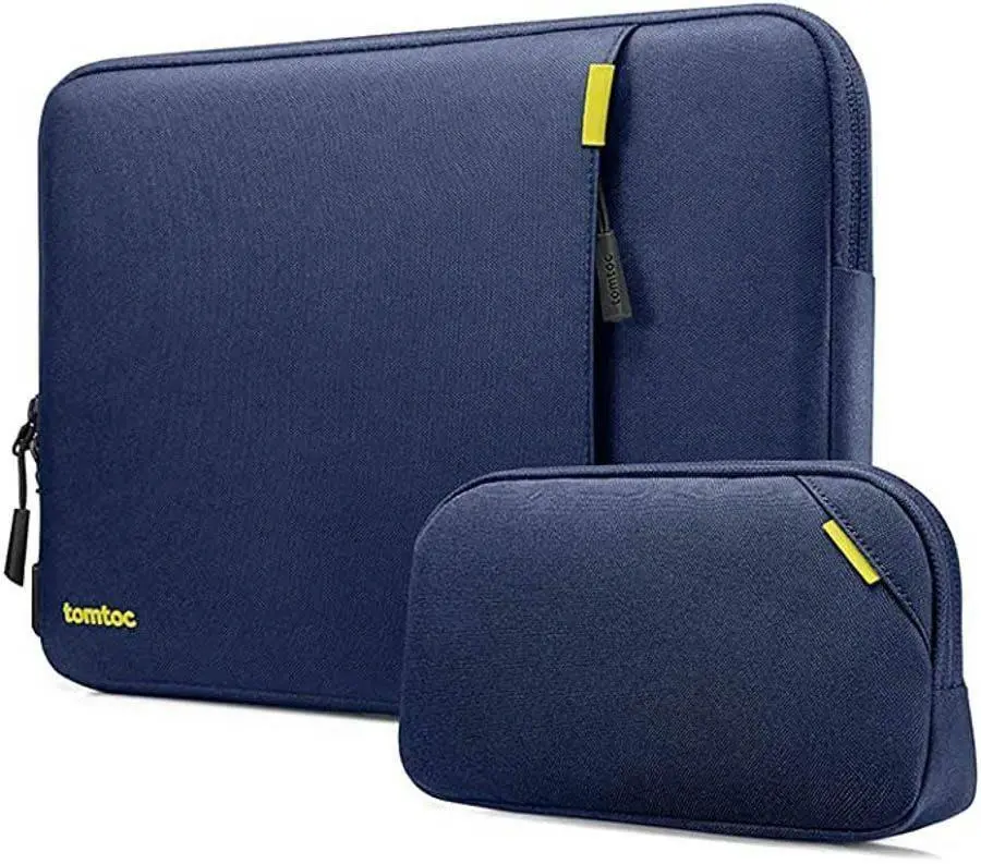 Pouzdro s brašnou pro MacBook 16" tomtoc Sleeve Kit - modré