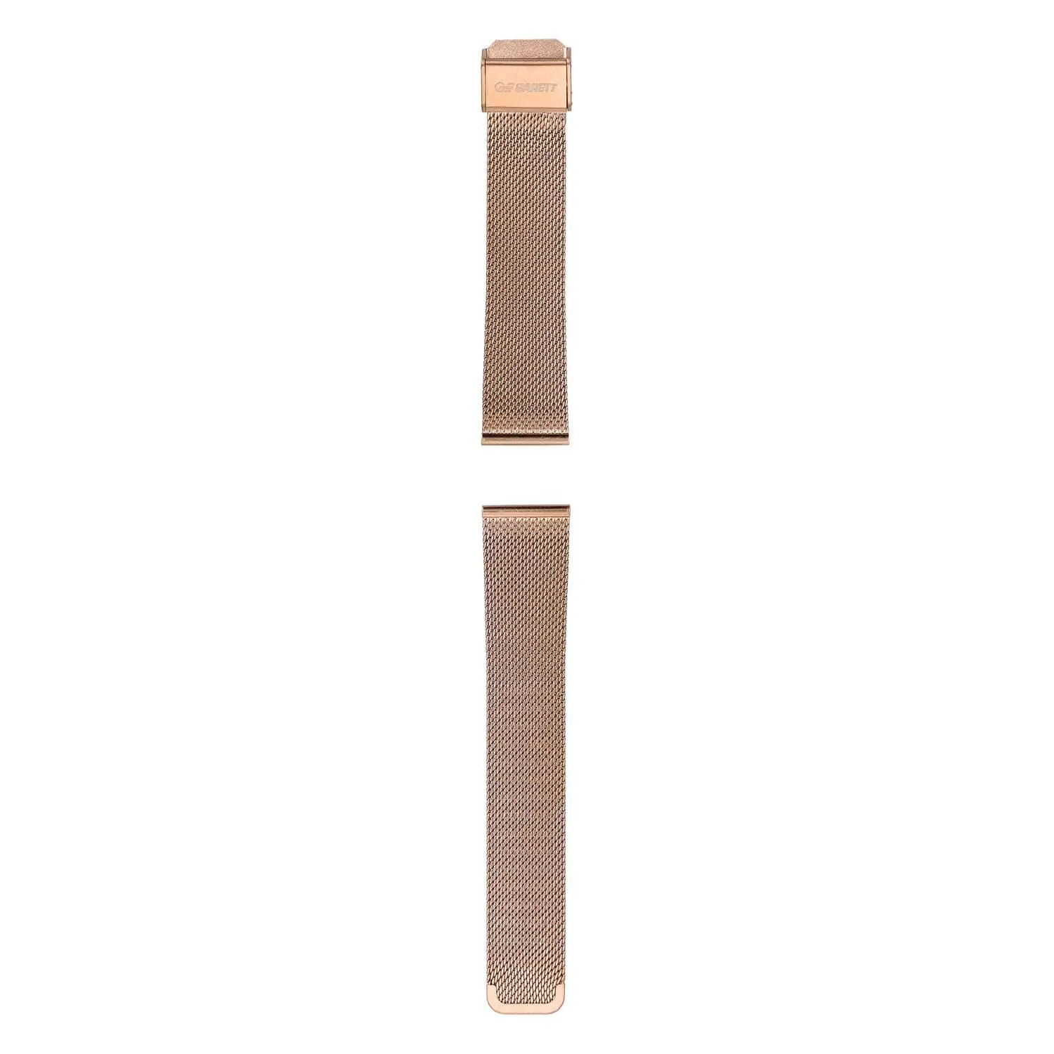 Garett univerzální řemínek 20 mm, zlatorůžový kovový, typ Mesh