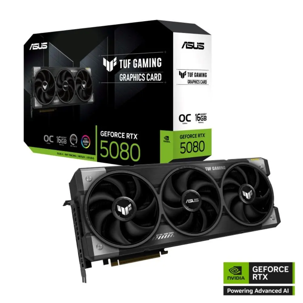 ASUS NVIDIA GeForce RTX 5080/Gaming/OC/16GB/GDDR7 90YV0M30-M0NA00