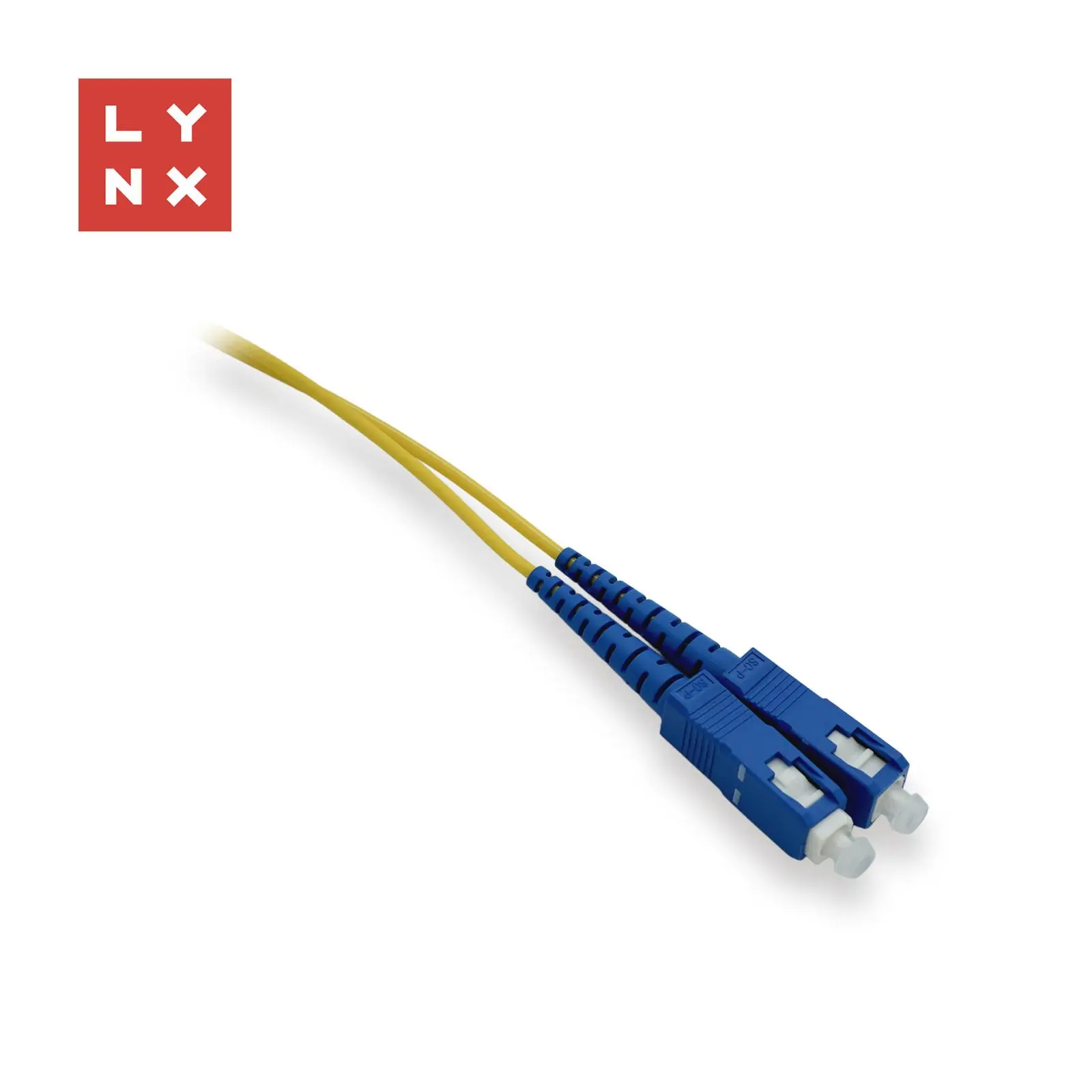 LYNX duplexní patch kabel SM, OS2, SC/SC, 9/125µm, 1m