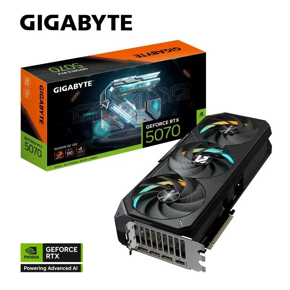Gigabyte NVIDIA GeForce RTX 5070 Ti GAMING OC 16G