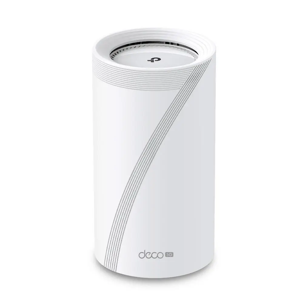 TP-Link Deco BE65-5G(1-pack) WiFi7 Mesh (BE9300, 2, 4GHz/5GHz/6GHz, 3x2, 5GbELAN/WAN, 1xUSB3.0, 4G LTE, 5G, 1xnanoSIM)