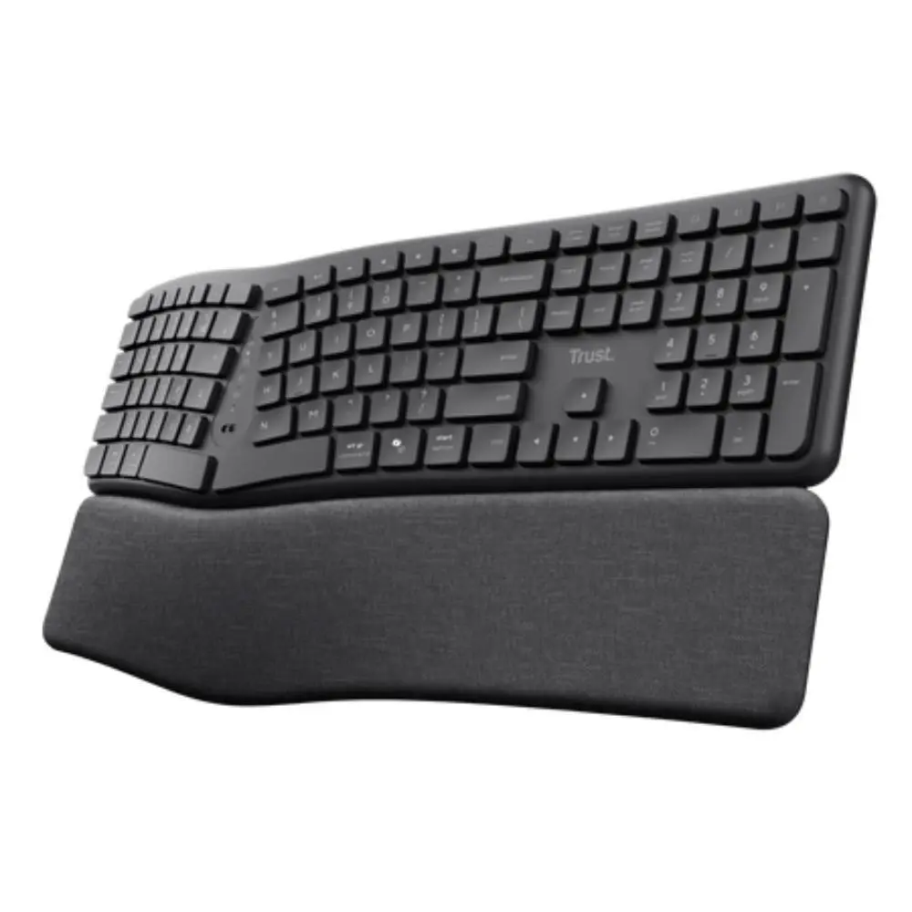 Trust KEYRA ERGO MULTI WRLS KEYBOARD US
