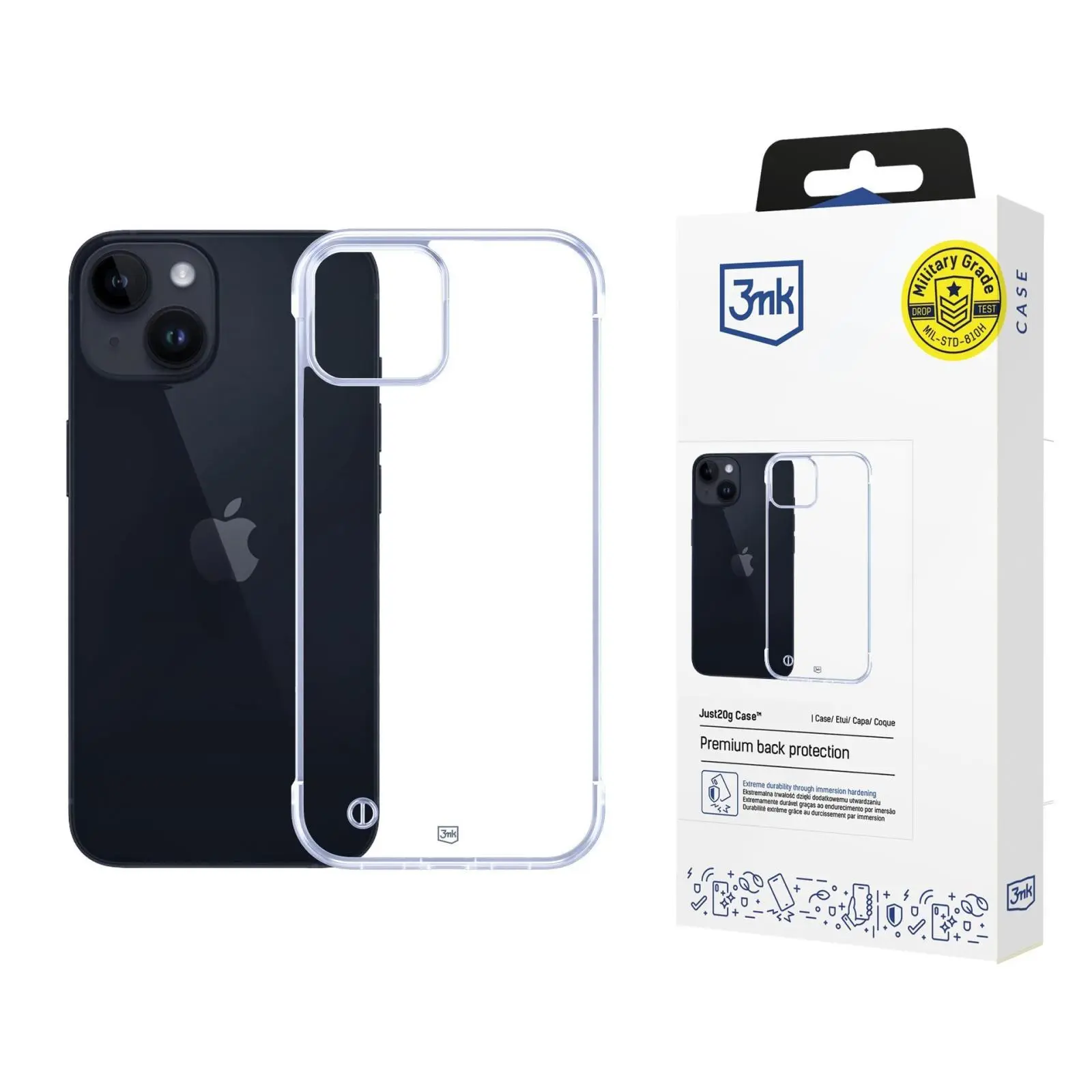 3mk ochranný kryt Just20g Clear Case pro Samsung Galaxy S25 Edge