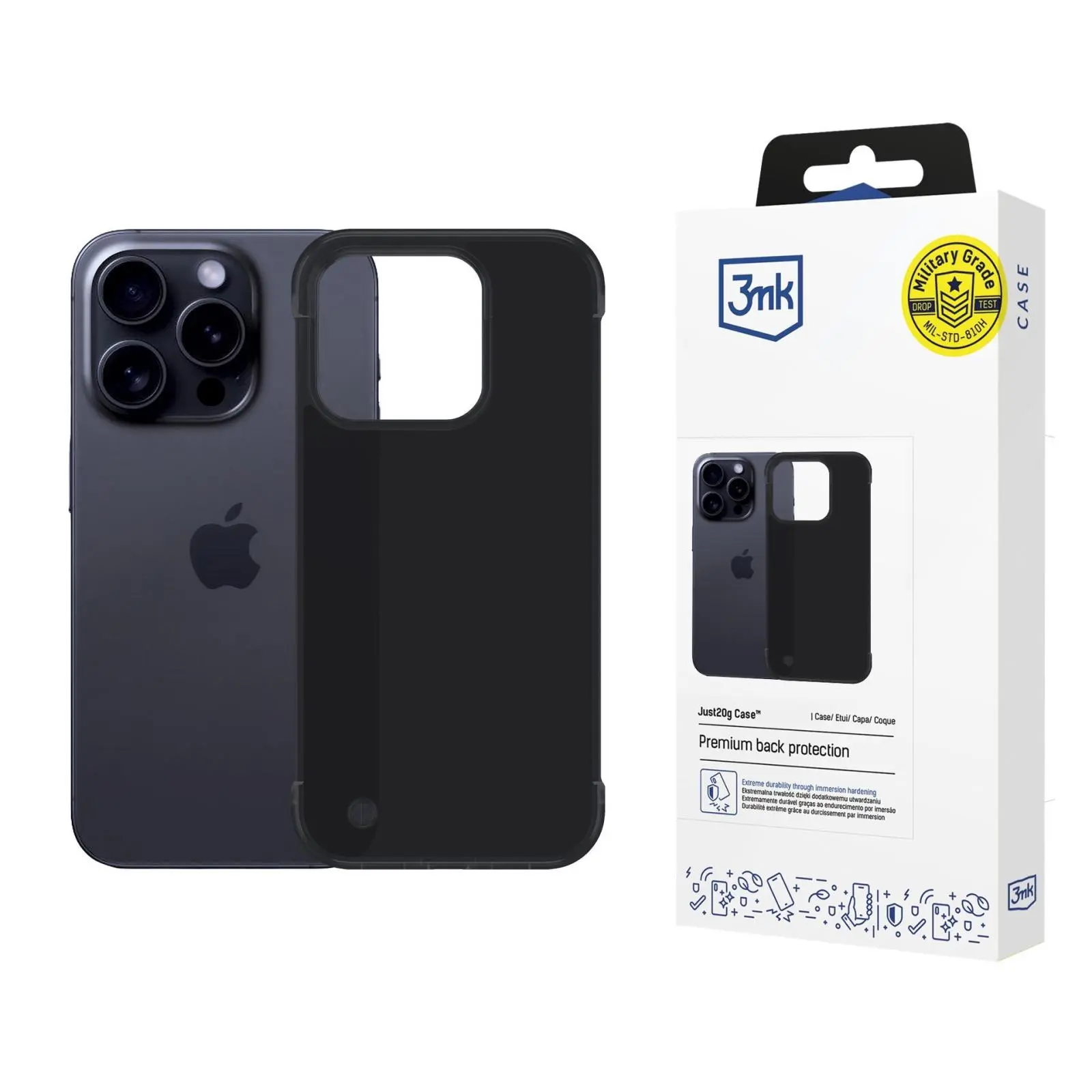 3mk ochranný kryt Just20g Matt Case pro Samsung Galaxy S25 Edge