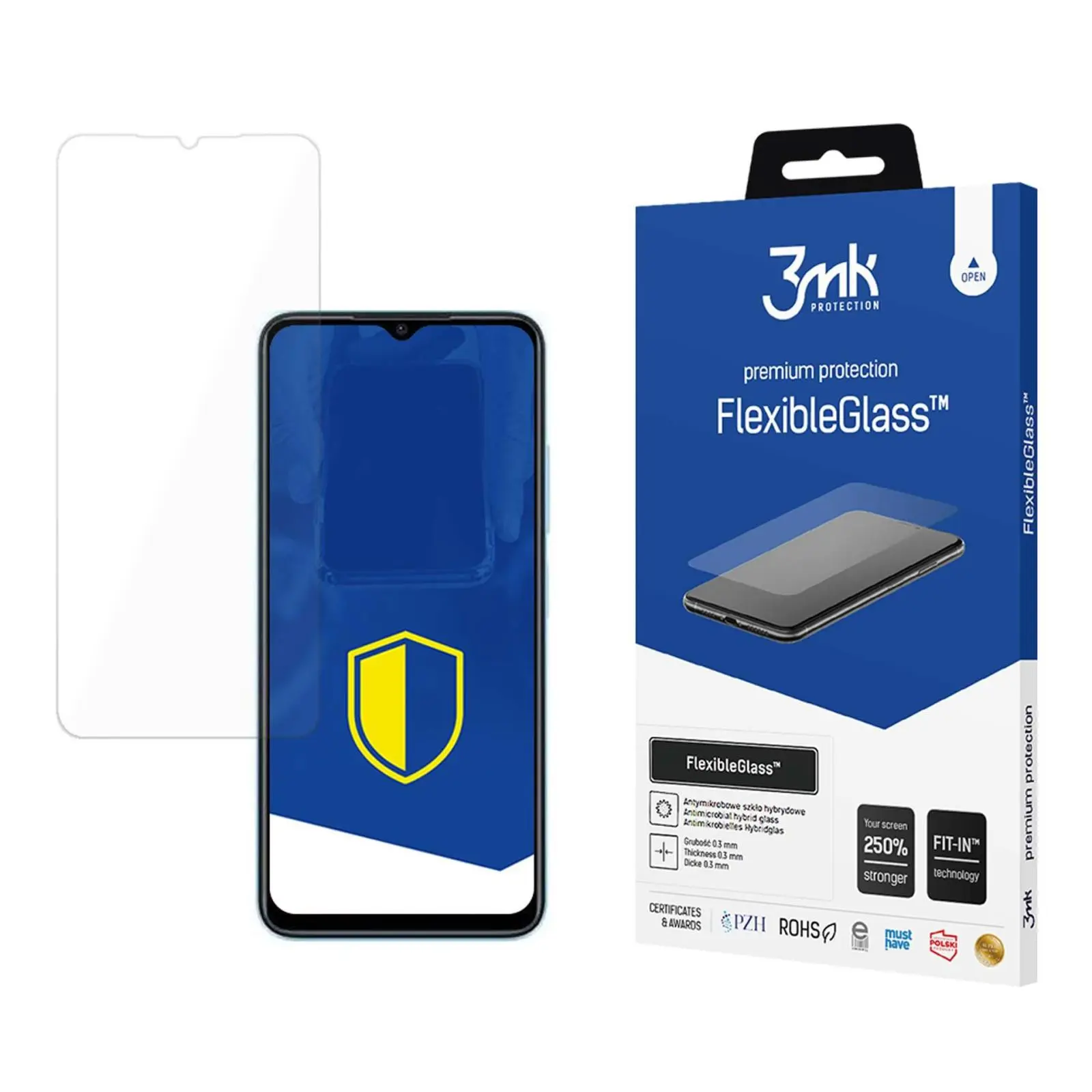 3mk hybridní sklo FlexibleGlass pro Vivo Y28s / Vivo Y28e / Vivo T3 Lite 5G