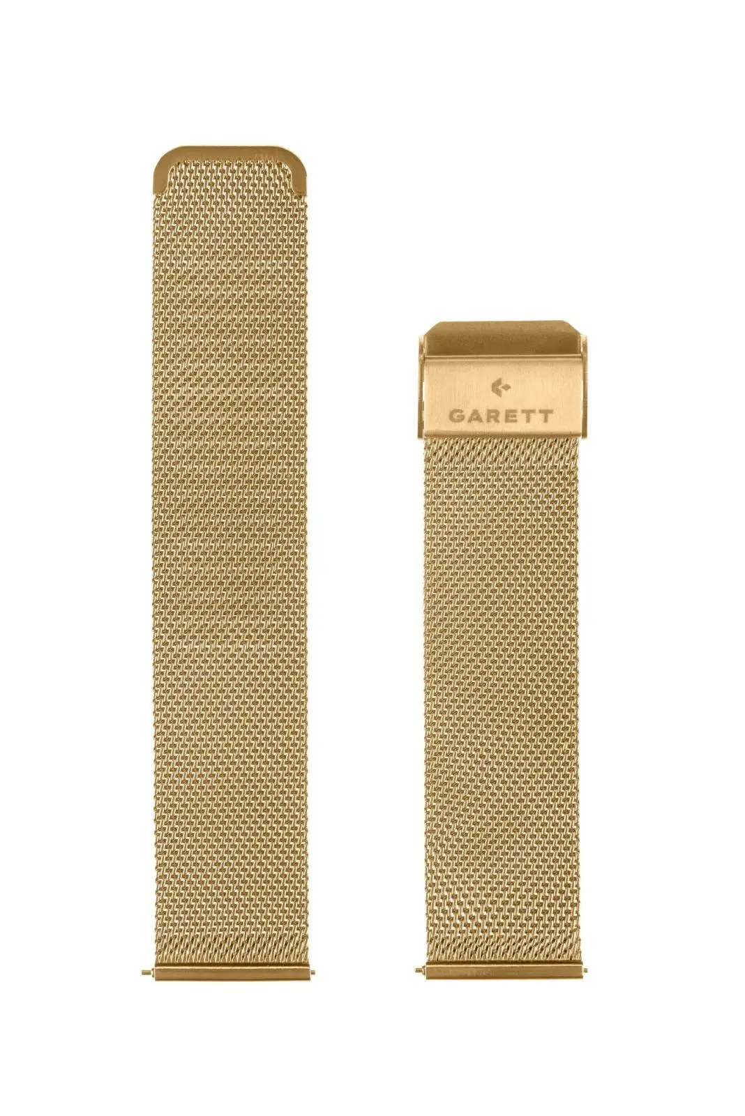 Garett univerzální řemínek 18 mm, zlatý kovový, typ Mesh gold