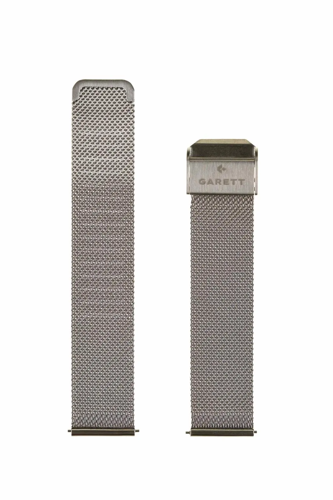 Garett univerzální řemínek 18 mm, stříbrný kovový, typ Mesh