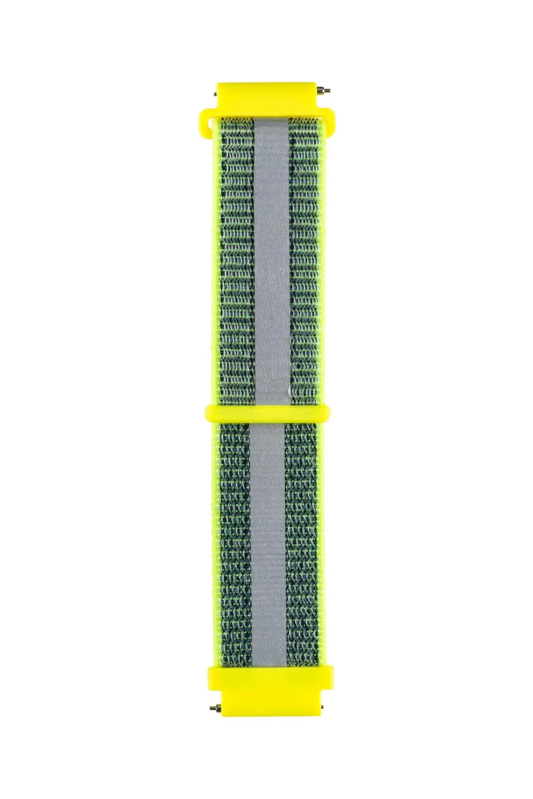 Garett Kids univerzální řemínek 20 mm, zelený reflexní