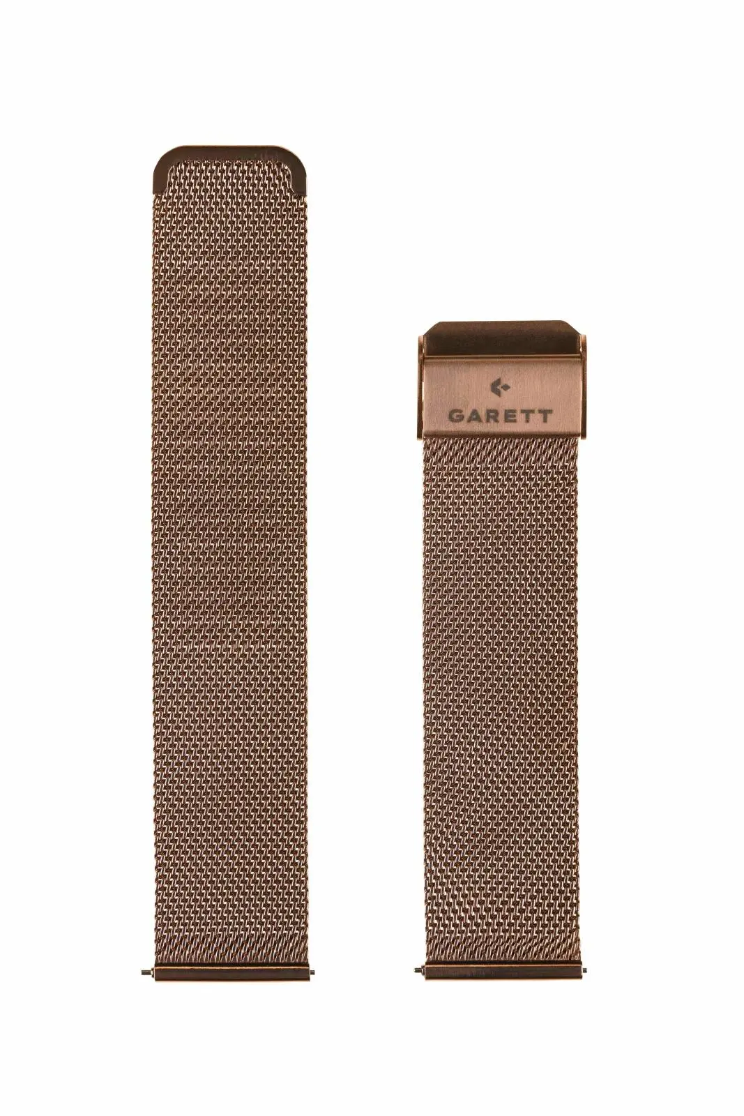 Garett univerzální řemínek 22 mm, zlatý kovový, typ Mesh