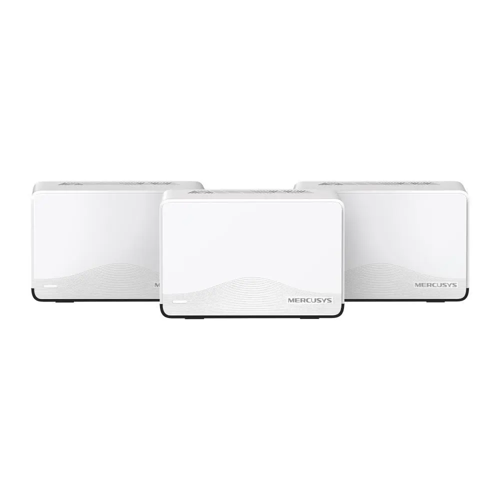 MERCUSYS Halo H27BE(3-pack) WiFi7 Mesh (BE3600, 2, 4GHz/5GHz, 1x2, 5GbELAN/WAN, 2xGbELAN/WAN)