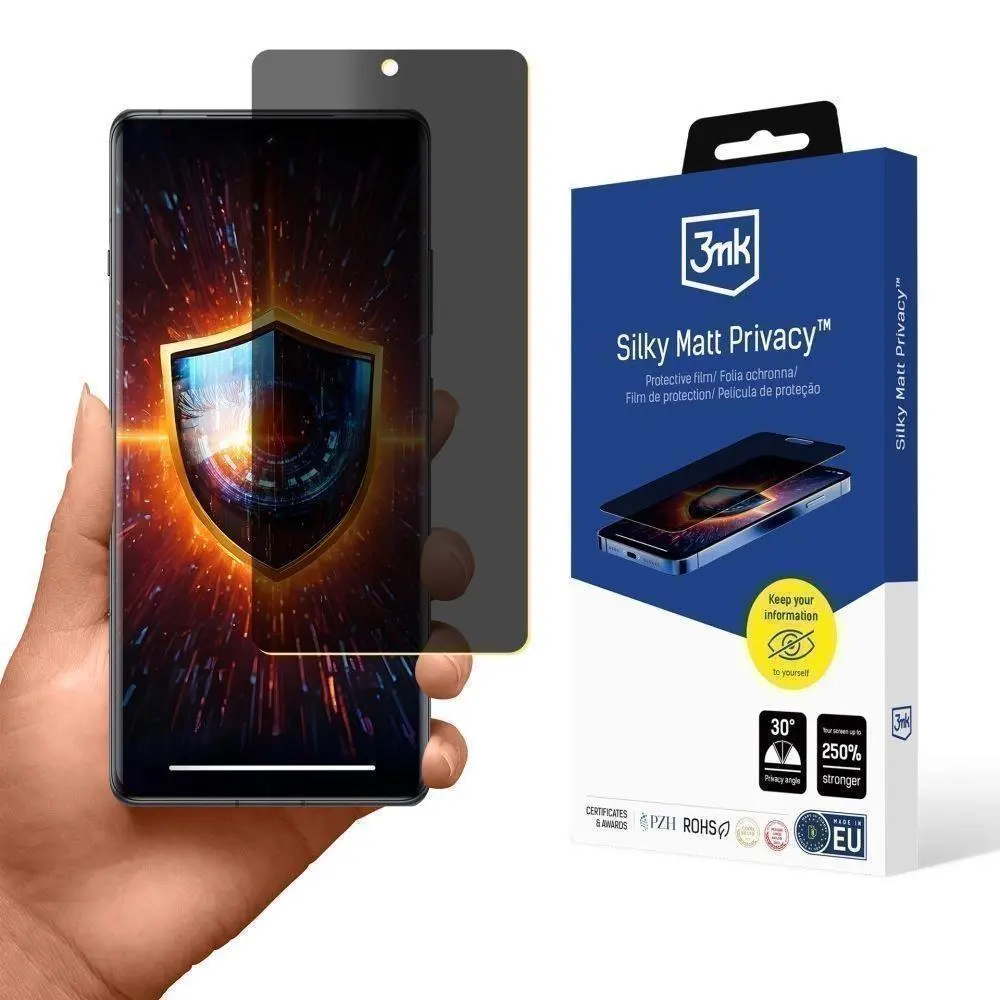 3mk ochranná folie Silky Matt Privacy pro Motorola Edge 60