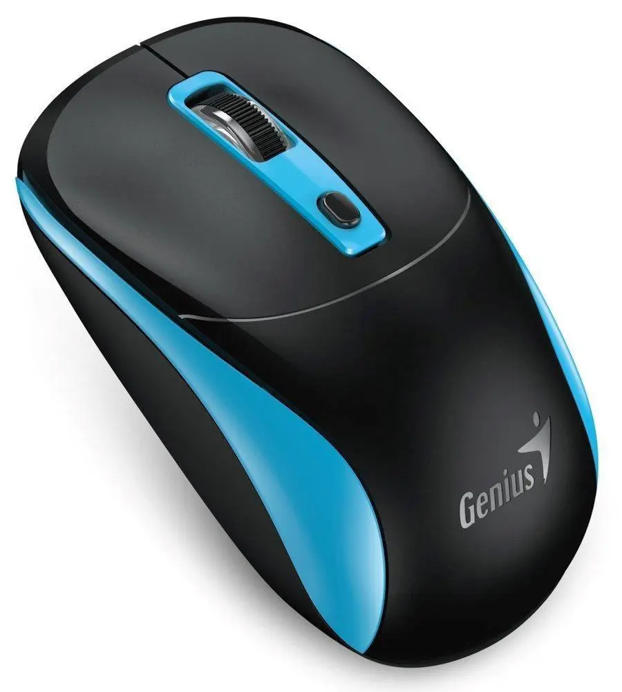 GENIUS myš NX-7123/ 1200 dpi/ bezdrátová/ Copilot/ černo-modrá
