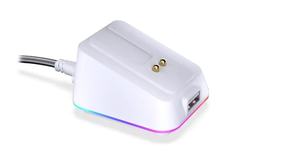 ENDORFY Dokovací stanice pro LIV a LIV Plus, USB, RGB, bílá