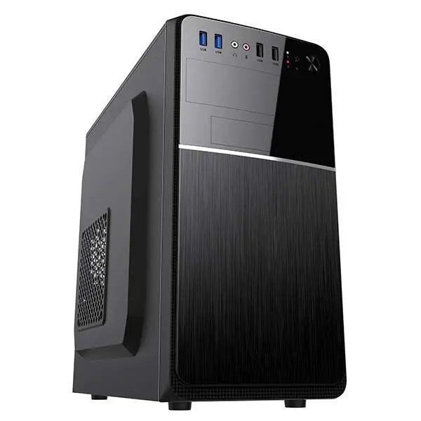 VeinX case Chant CH25M Micro Tower, bez zdroje, 1x USB-C, 2x USB3.0, 1x USB2.0, černá
