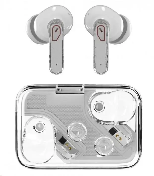 WG - Bluetooth sluchátka WG AirFlex 7, Star Trek, ANC + ENC, podpora Qi, bílá