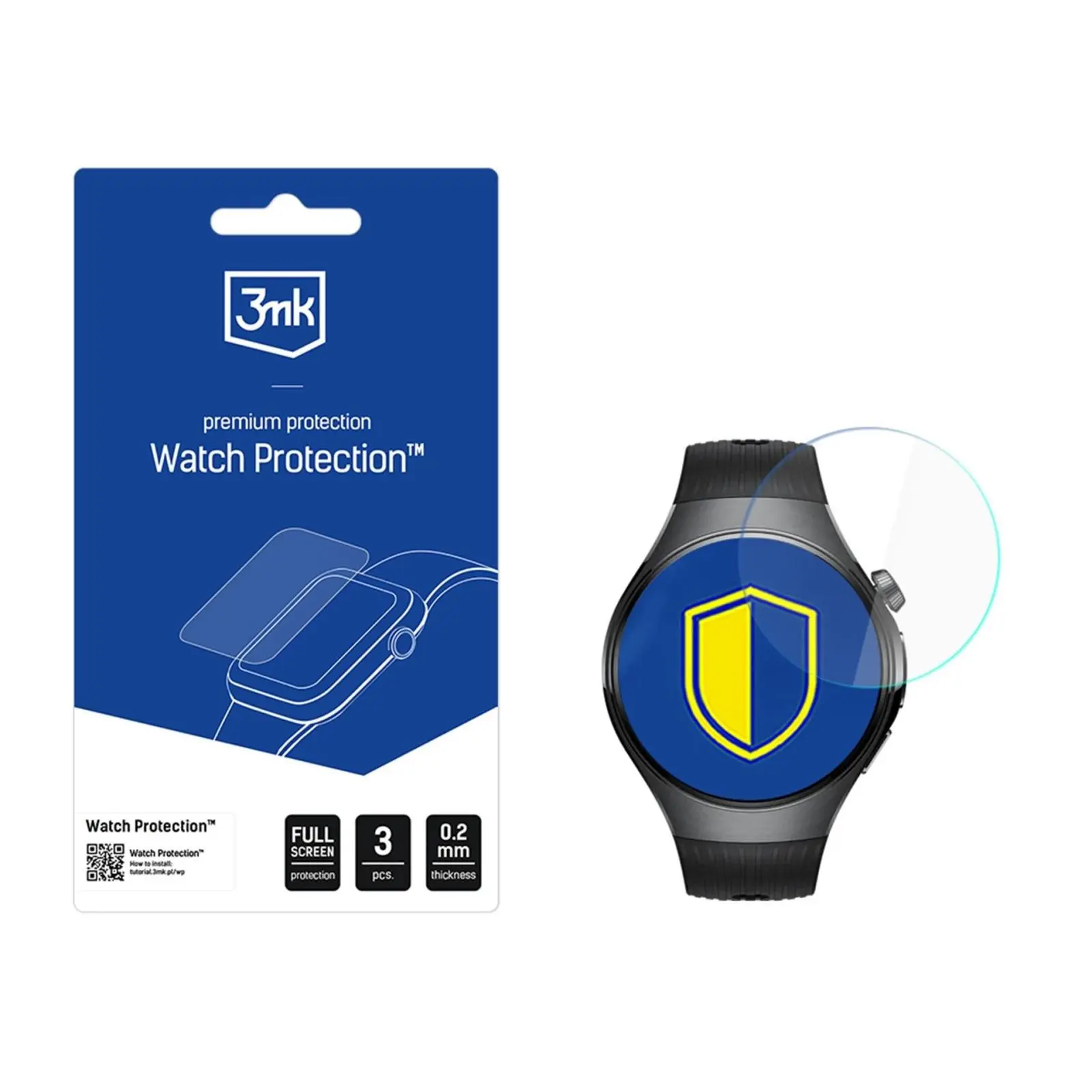 3mk ochranná folie Watch Protection ARC pro Huawei Watch 5 46mm