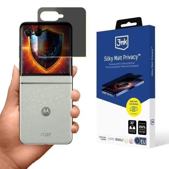 3mk ochranná folie Silky Matt Privacy pro Motorola Razr 60