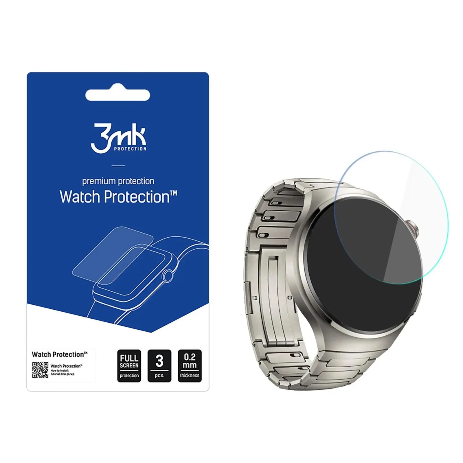 3mk ochranná folie Watch Protection ARC pro Huawei Watch 4 Pro Elite 48mm