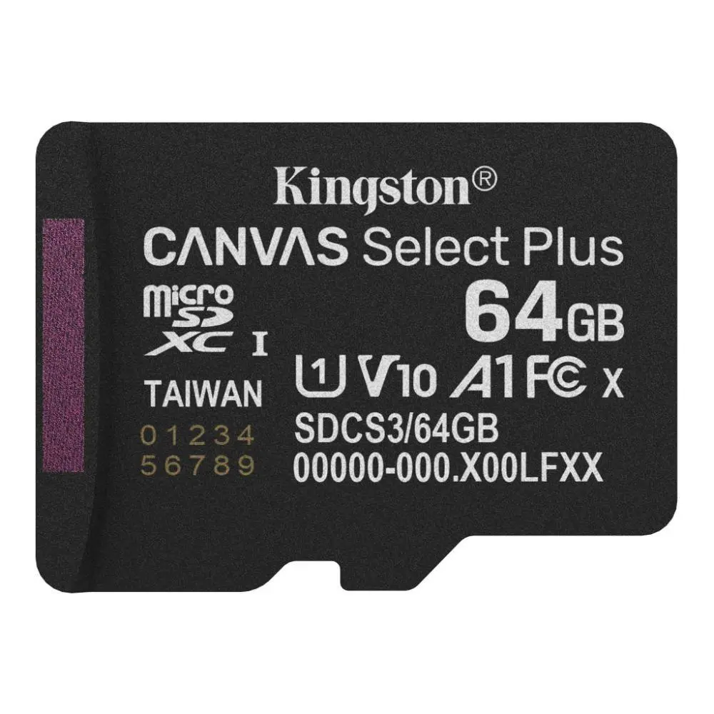 Kingston Canvas Select Plus/Micro SDXC/64GB/UHS-I U1 / Class 10