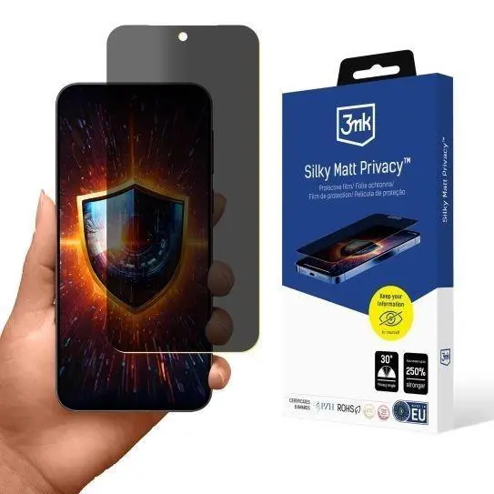 3mk ochranná folie Silky Matt Privacy pro Vivo X200 FE