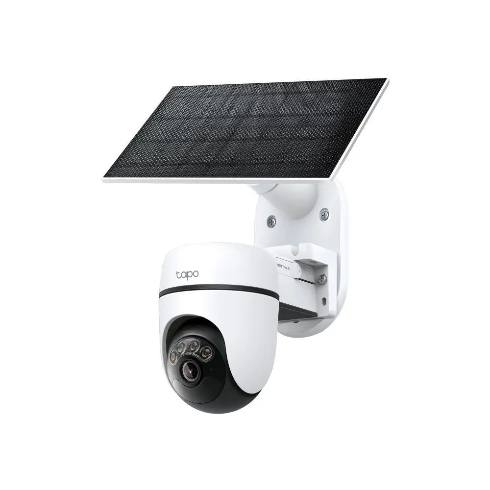 TP-Link Tapo C630 KIT venkovní kamera, solární panel (5MP, 3K, 1620p, IR 16m, WiFi, micro SD card, IP65)