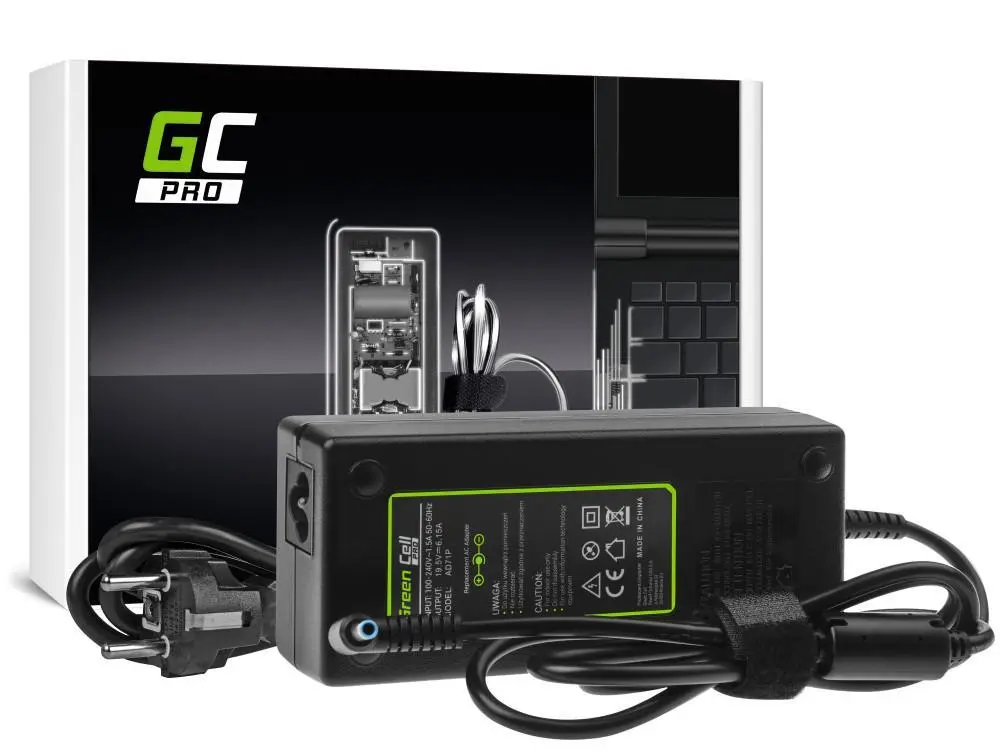 Green Cell PRO Charger / AC Adapter 19.5V 6.15A 120W for HP Omen 15-5000 17-W HP Envy 15-J 17-J