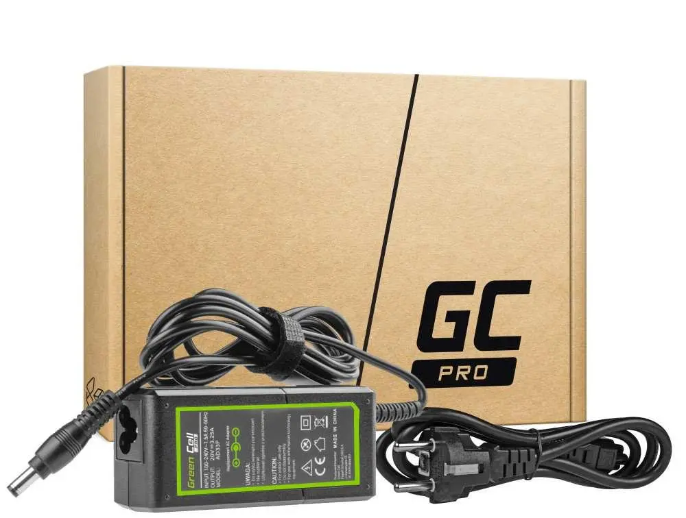 Green Cell PRO Charger / AC Adapter 20V 3.25A 65W for Lenovo B560 B570 G530 G550 G560 G575 G580 G580a G585 IdeaPad Z560 Z570