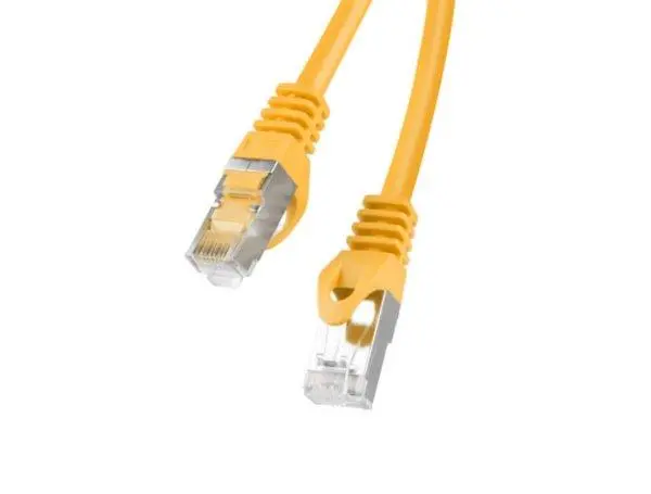 LANBERG Patch kabel cat6 FTP 5m žlutý Fluke Passed