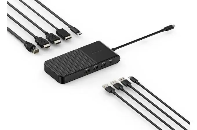 Kensington UH1500P EQ USB-C mobilní dokovací stanice s podporou 3 monitorů