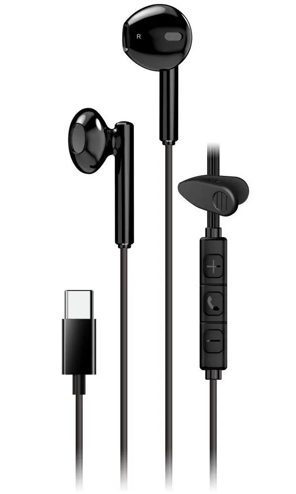 GENIUS headset HS-M366 Black/ černý/ USB-C/ 360° rotační klip