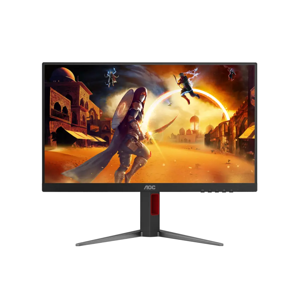 AOC LCD herní 24G4HA 23,8" IPS/1920x1080@200Hz/0,5ms/300cd/2xHDMI/DP/Repro/Pivot/HAS/VESA