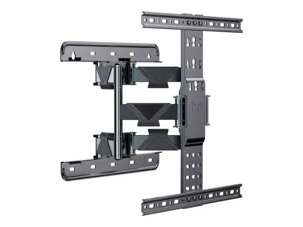 GEMBIRD WM-65RT-01 Držák na TV s možností otáčení a naklápění, pro úhlopříčky 32–65", VESA max 600×400 mm, nosnost 35 kg