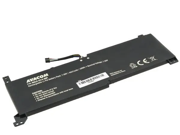 AVACOM Náhradní baterie Lenovo IdeaPad 3 Gen.6,7, IdeaPad 3-14ITL6 Li-Pol 7,68V 4947mAh 38Wh