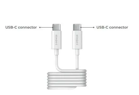 2-Power 100W USB-C to USB-C 5A 2M
