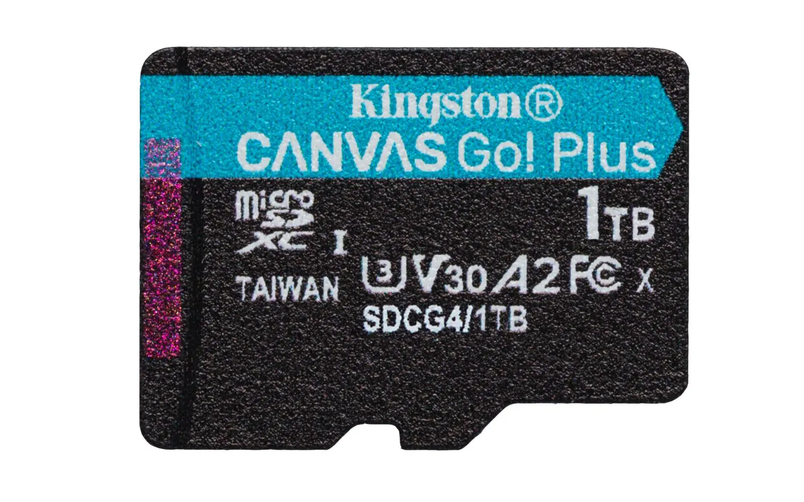 KINGSTON 1TB microSDXC Canvas Go Plus Gen4 200MB/s A2 U3 V30 Card bez adaptéru