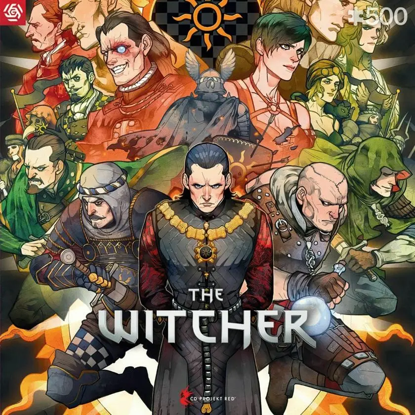 Gaming Puzzle: The Witcher Nilfgaard (500)