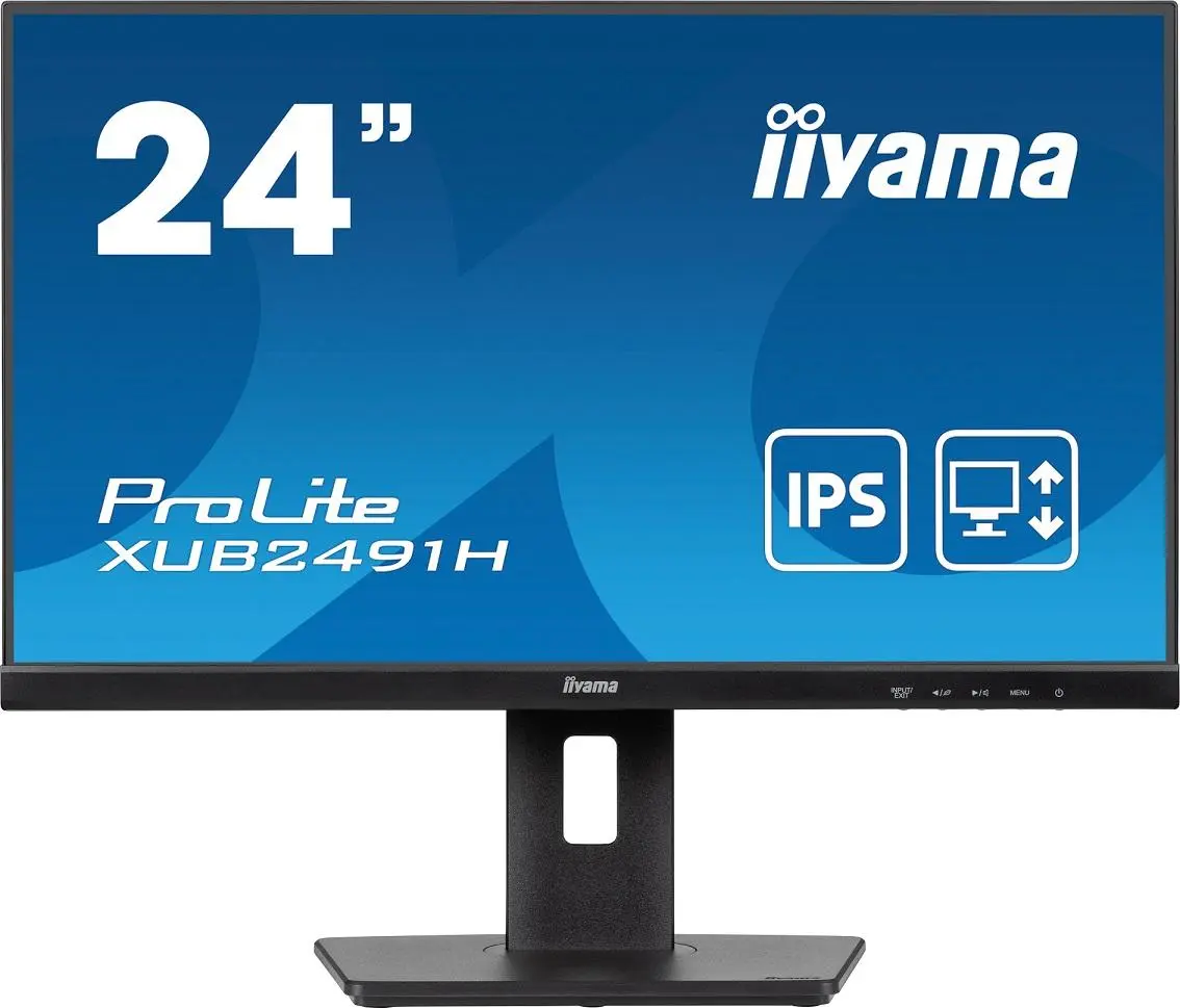iiyama ProLite/XUB2491H-B1/23,8"/IPS/FHD/100Hz/0,5ms/Black/3R