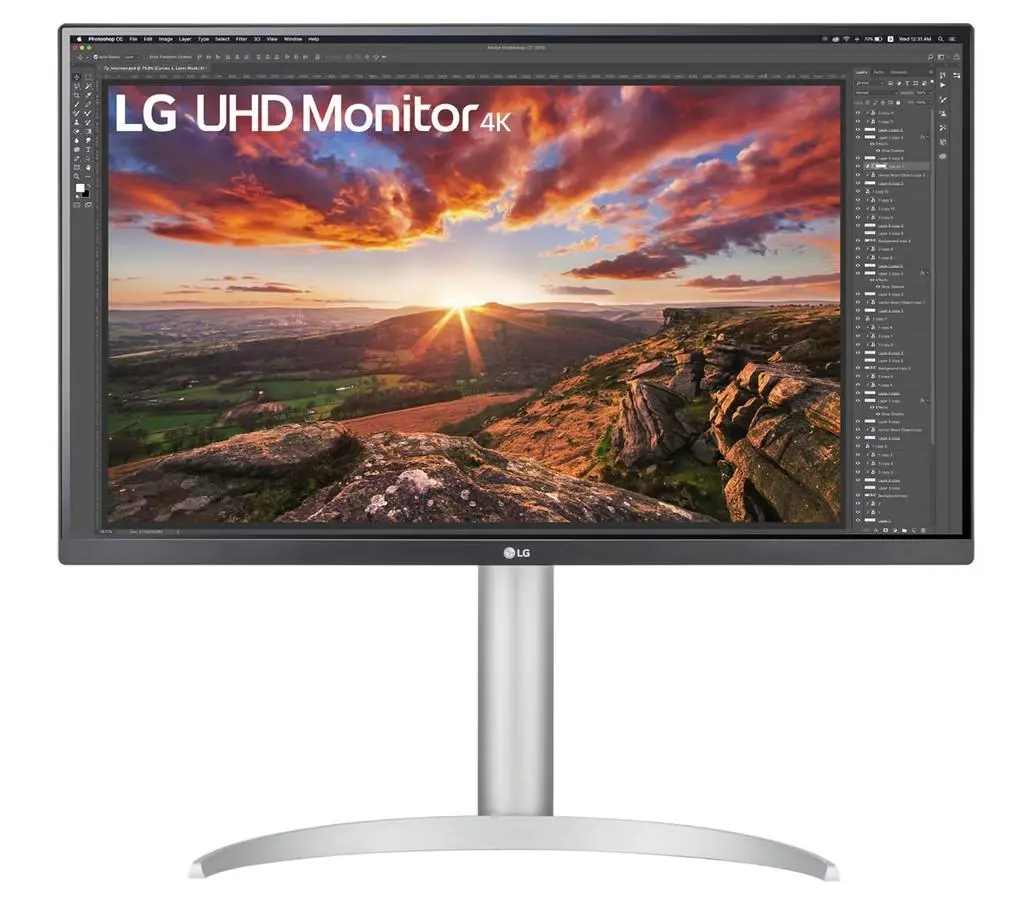 LG/27UP850K-W/27''/IPS/4K UHD/60Hz/5ms/White-Slvr/2R 27UP850K-W.AEU