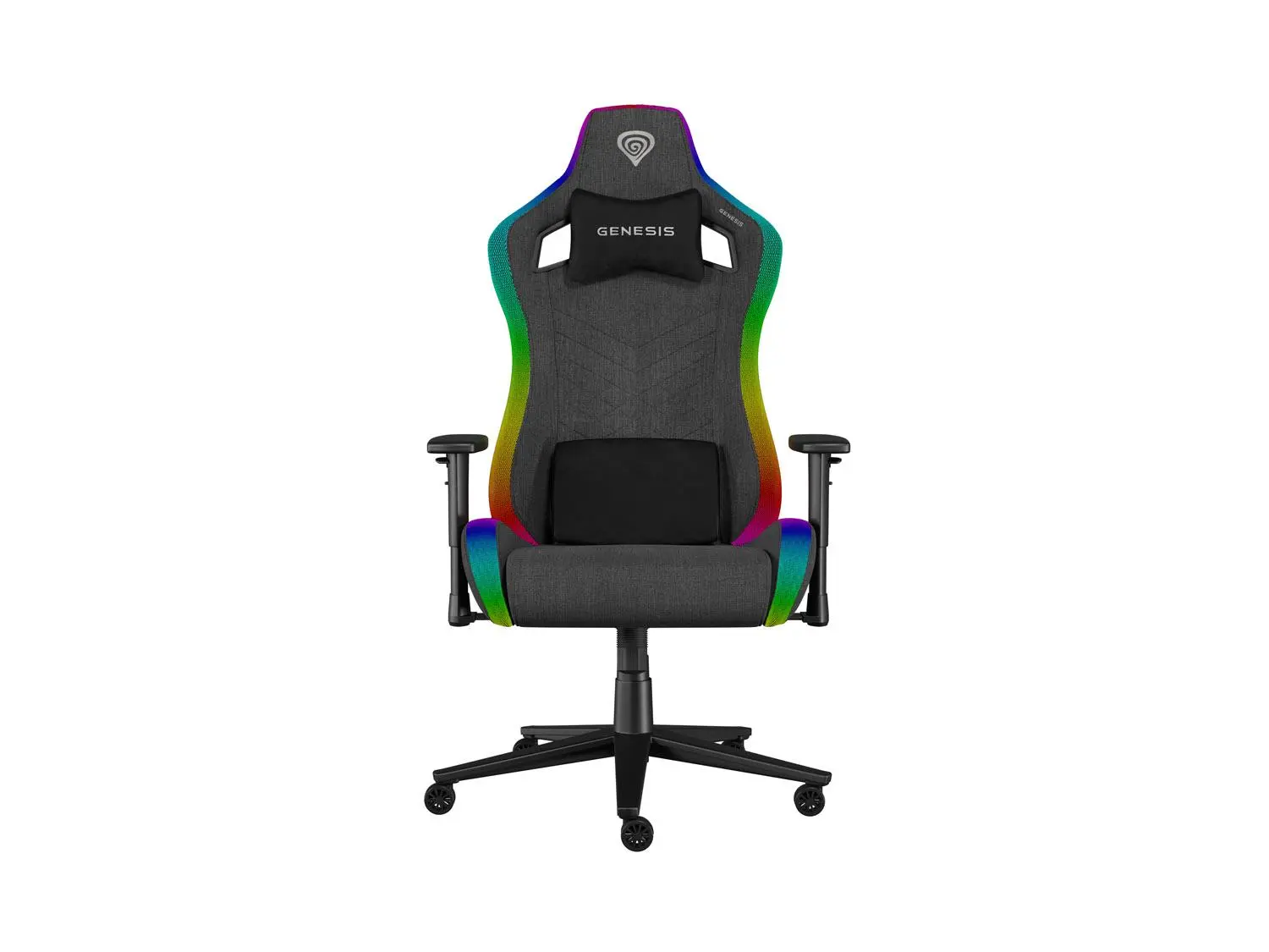 Herní křeslo Genesis TRIT 660, RGB, Šedé